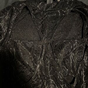 Elegant Black Lace romper